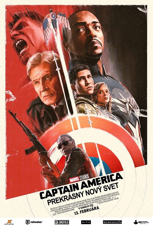 Captain America: Prekrásny nový svet poster