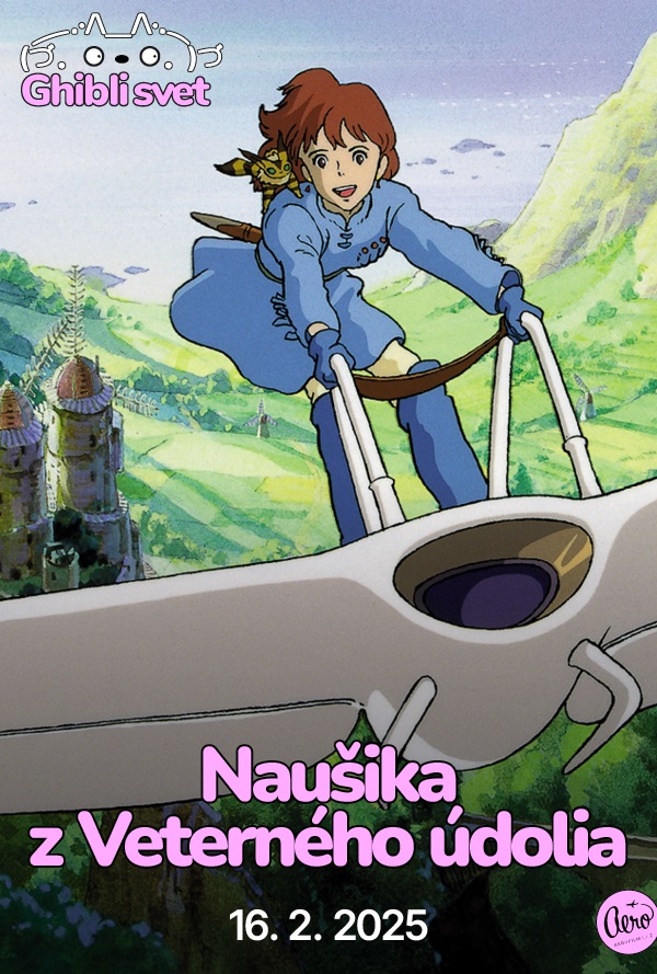 GHIBLI WORLD: Naušika z Veterného údolia poster