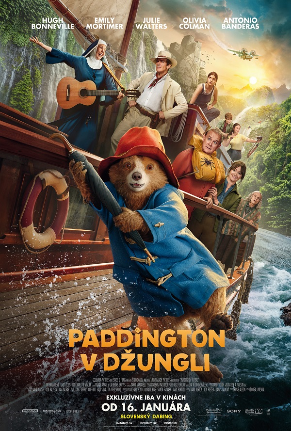 Paddington v džungli poster