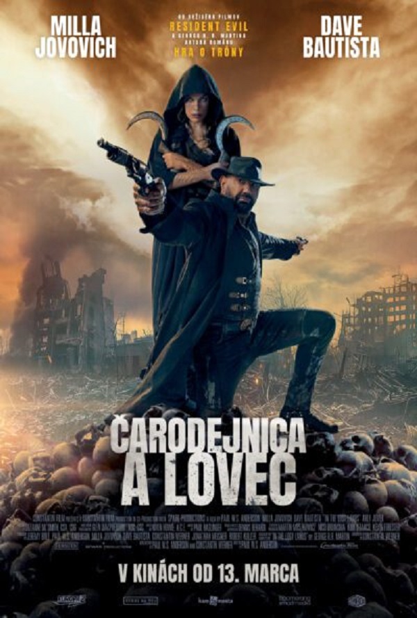 Čarodejnica a lovec poster